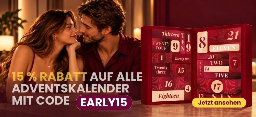 15 % Rabatt auf erotische Adventskalender mit Code EARLY15 | Lovesexshop.at Sexshop