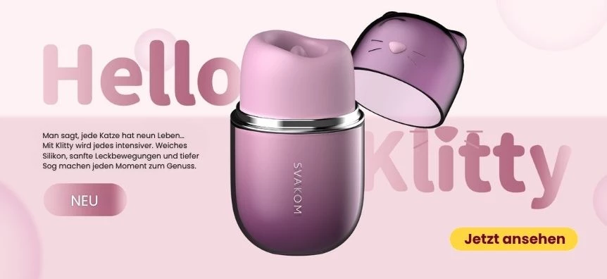Svakom Klitty - Leck-Vibrator (lila) | Lovesexshop.at sex shop