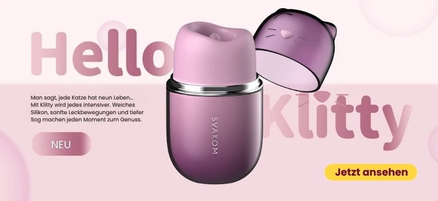 Svakom Klitty - Leck-Vibrator (lila) | Lovesexshop.at sex shop