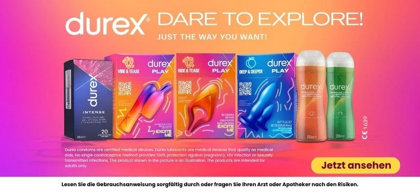 Mai ist Masturbationsmonat – entdecke die Durex Produkte | Lovesexshop.at sex shop
