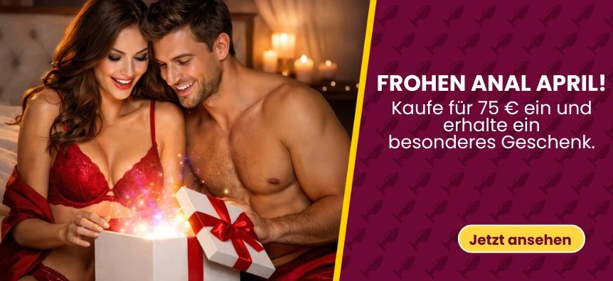 Frohen Anal April! - Kostenloser Sunfo Analplug - lovesexshop.at sex shop