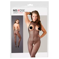 NO:XQSE - Sexoverall mit Brustbetonung - Schwarz (S-L)