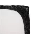 Fetisch - Lack-Bettlaken mit Gummizug - 220x220 cm (schwarz)