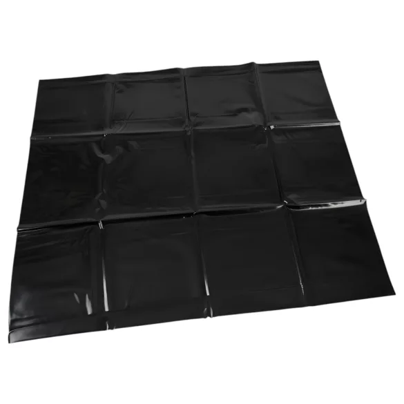 Vinyl Kissenbezug (schwarz)