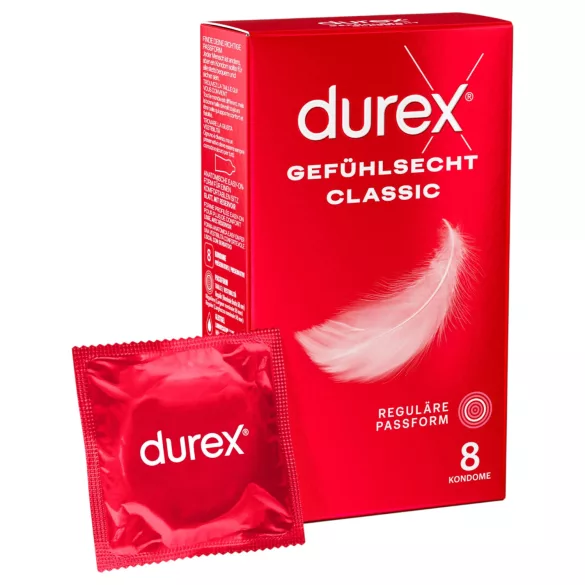 Durex - extra dünnes Kondom (8 Stk.)