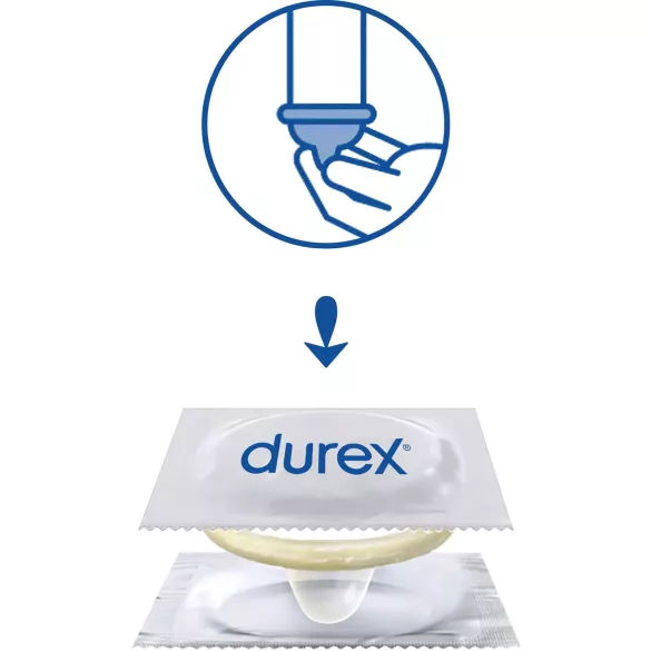 Durex Feel Thin - Hautnahes Gefühl Kondom (3 Stk.)