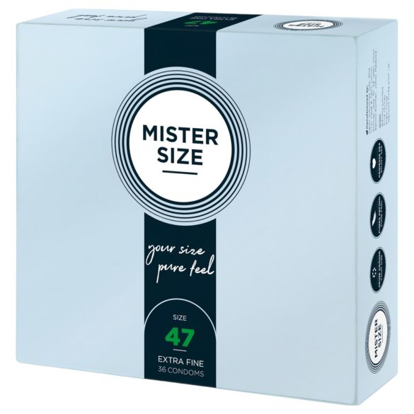 Mister Size Dünne Kondome - 47mm (36 Stück)