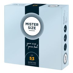 Mister Size dünnes Kondom - 53mm (36 Stück)