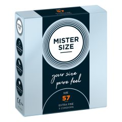 Mister Size dünnes Kondom - 57mm (3 Stück)