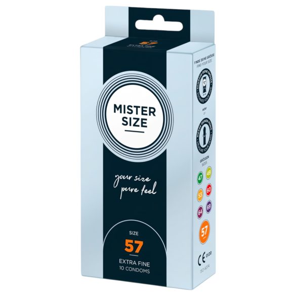 Mister Size dünne Kondome - 57mm (10 Stk.)
