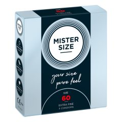 Mister Size dünnes Kondom - 60mm (3 Stück)