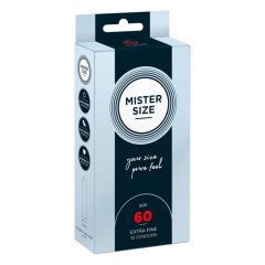 Mister Size dünnes Kondom - 60mm (10 Stück)