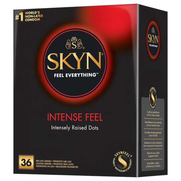 Manix SKYN Intense Feel - latexfreie vegane Kondome (36 Stk)