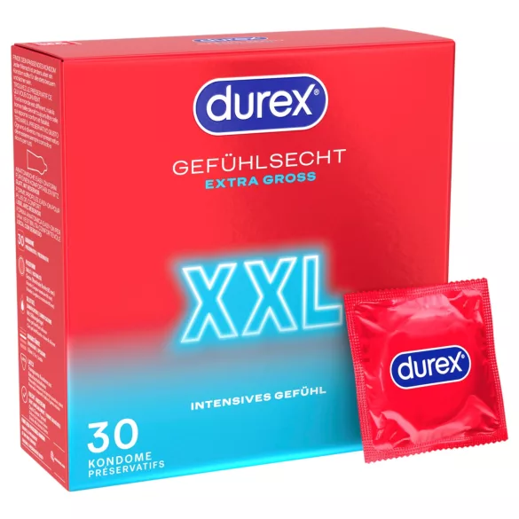 Durex - XXL Kondome (30 Stk.)