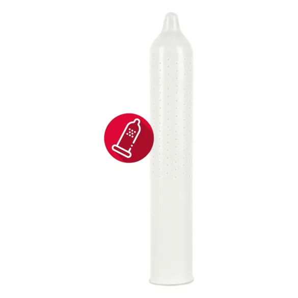 Secura Extra Fun - genoppte Kondome - 53mm (12 Stk.)