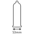 Secura Extra Fun - genoppte Kondome - 53mm (12 Stk.)