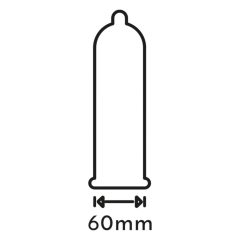 Secura Aubergine - extra großes Kondom - 60mm (100 Stück)