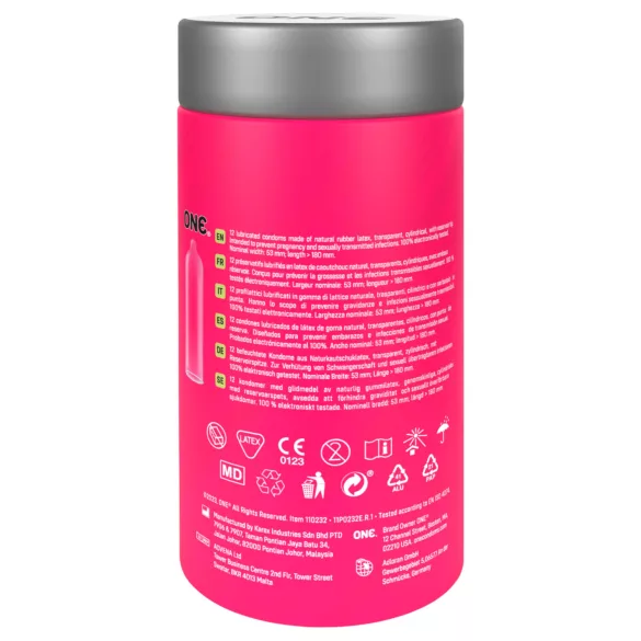 ONE Flavor Waves - Aromatisierte Kondome - Gemischt (12 Stk)