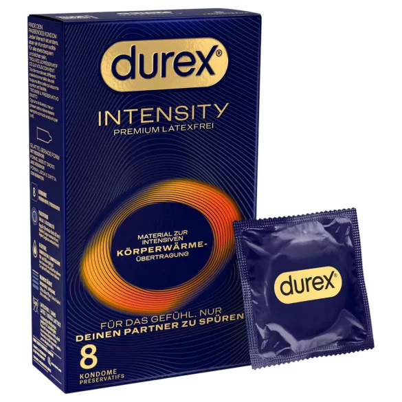 Durex Intensity - dünnes, latexfreies Kondom (8 Stk.)