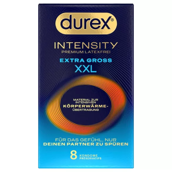 Durex Intensität XXL - latexfreies Kondom (8 Stk.)