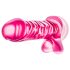 **B Yours – Realistischer Dildo mit Hoden, 20 cm (Pink)**
