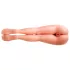 Fuck me silly 3 - realistische Masturbator mit Beinen (natur)