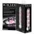 Icicles Nr. 7 - Glasdildo mit Perlen