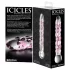 Icicles Nr. 7 - Glasdildo mit Perlen