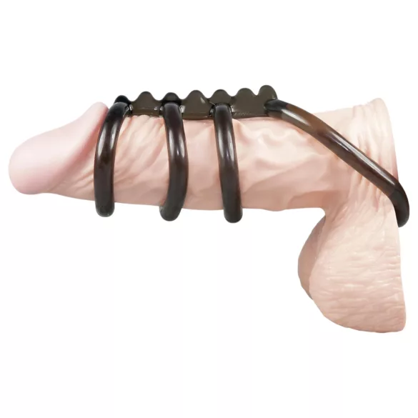 Bad Kitty - Stachelige, vierfache Penisringe