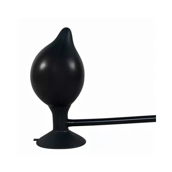 You2Toys True Black - Aufblasbarer Analdilator (Schwarz)