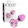 Icicles Nr. 48 - floraler Glas-Analplug (Pink)