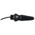 LATEX - Aufblasbarer großer Analplug (schwarz)