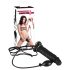 You2Toys - Aufblasbarer Hollow Strap-On - Silikon-Dildo (schwarz)