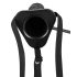 You2Toys - Aufblasbarer Hollow Strap-On - Silikon-Dildo (schwarz)