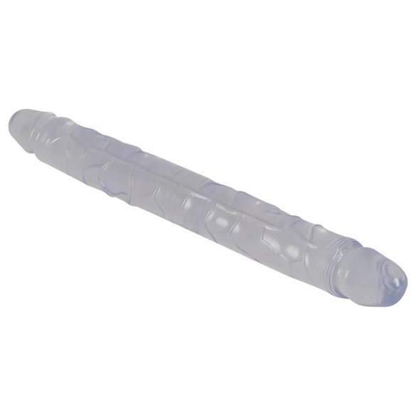 Kristall Doppeldildo (34cm)