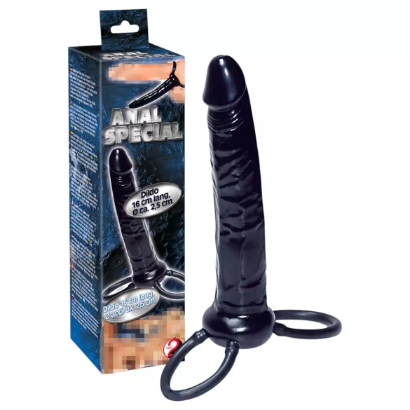 You2Toys - Speziales Anal-Dildo - Schwarz