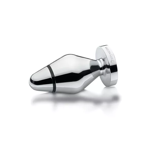 mystim Little John - kleiner Elektro Analplug (silber)