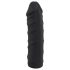 You2Toys - Silikon Strap-On - umschnallbarer Dildo (schwarz)