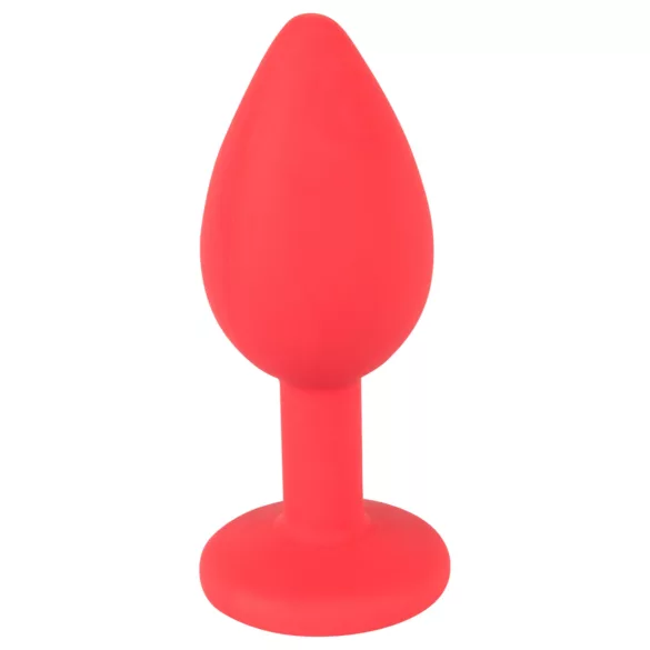 You2Toys - Colorful JOY - Silikon-Analplug - klein (rot)