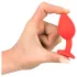 You2Toys - Colorful JOY - Silikon-Analplug - klein (rot)