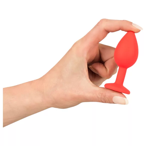 You2Toys - Colorful JOY - Silikon-Analplug - klein (rot)