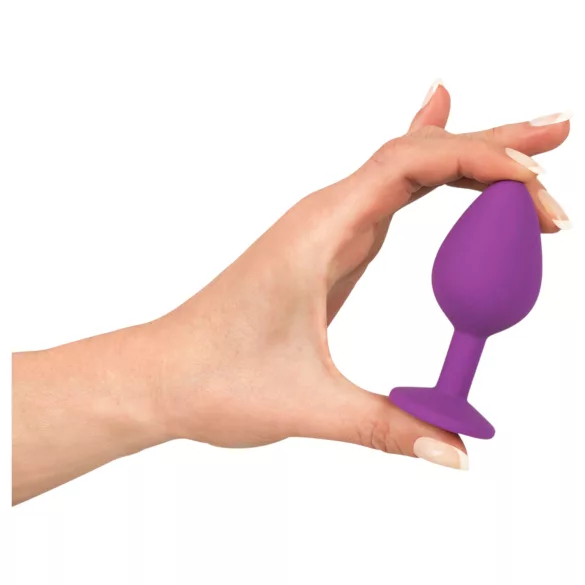 You2Toys - Colorful JOY - Silikon Analplug - Mittel (Lila)