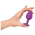 You2Toys - Colorful JOY - Silikon Analplug - Mittel (Lila)