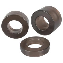 You2Toys - Penisring- & Streckset (grau)