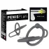 You2Toys - Penisplug - Silikon-Eichelring mit konischem Dilator (grau)