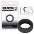 Black Velvet - dickwandiger Penisring (2,6 cm) - schwarz