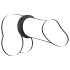 Black Velvet - dickwandiger Penisring (2,6 cm) - schwarz