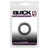Black Velvet - dickwandiger Penisring (2,6 cm) - schwarz