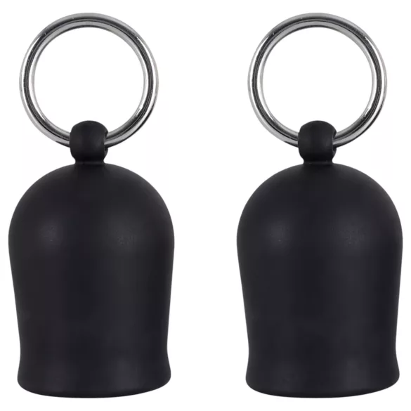 Black Velvet - Metallring Nippel-Sauger (schwarz)