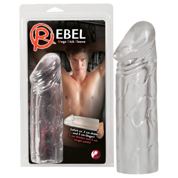 Rebel - Penis-Mantel zur Verlängerung und Verdickung